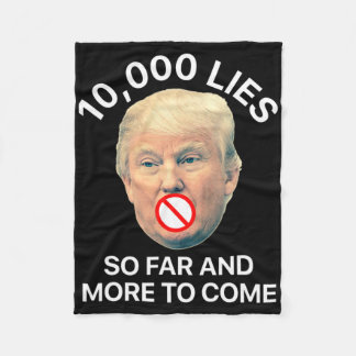 Mot Trump 10 Fleecefilt