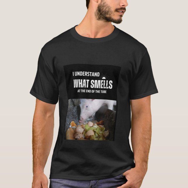motbjudande slarvig t shirt (Framsida)