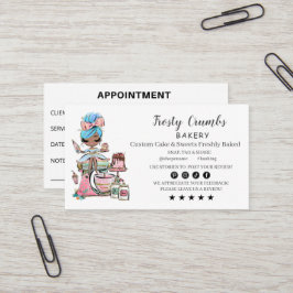 Möte Affärskort för bakverk Visitkort