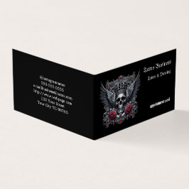 Möte Affärskort för Tattoartist salon Visitkort