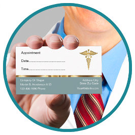 Möte Affärskort i Classy Doktor Tidsbeställning Kort