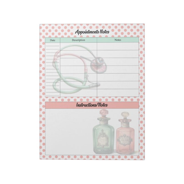 Möte anmärkningar om vintage anteckningsblock (Roterad)