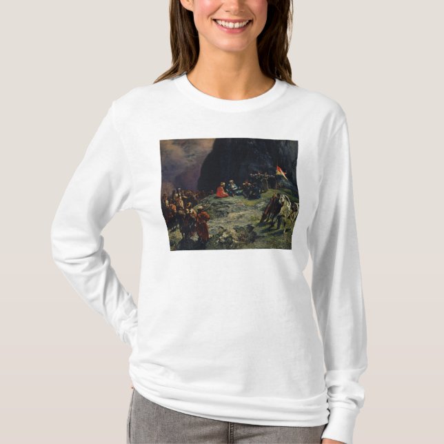 Möte av Gen.Kluke von Klugenau & Imam T-shirt (Framsida)