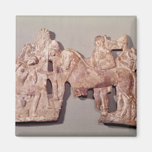 Möte av Orestes och Electra på Agamemnon Magnet