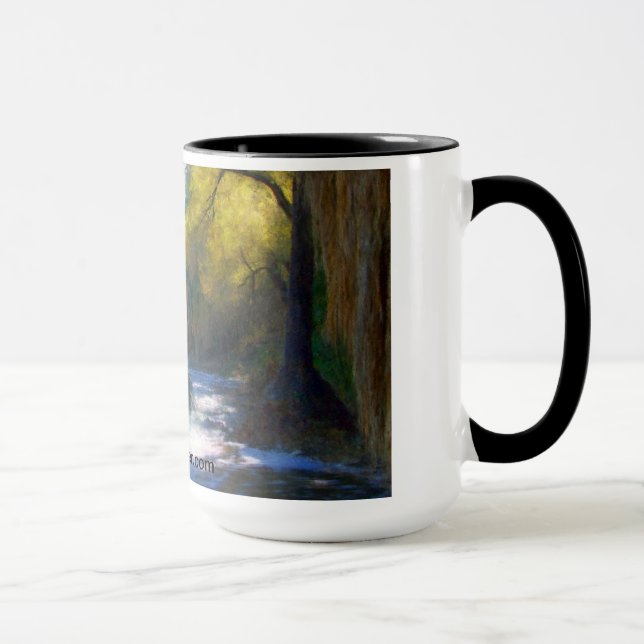 Möte av ställekaffemuggen mugg (Höger)