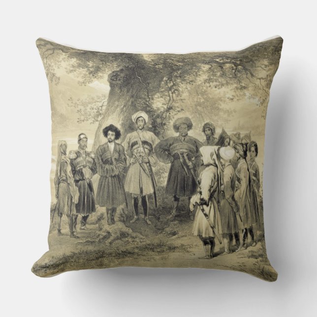 Möte av Tcherkesse Princes, Sodja dal, på th Kudde (Framsida)