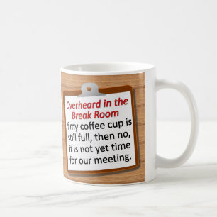 Möte av Time Kaffemugg
