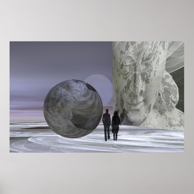 Möte Buddha Poster (Framsidan)