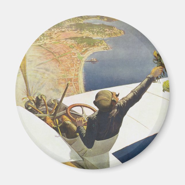 Möte d'Aviation Nice Magnet (Framsidan)