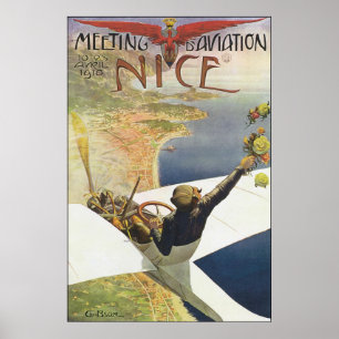 Möte D'Aviation Poster