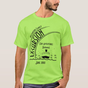Möte för kryssningfraktfamilj t shirt