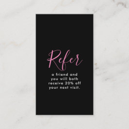 Möte för skönhetsvårdssalon QR-kod Rabattkort