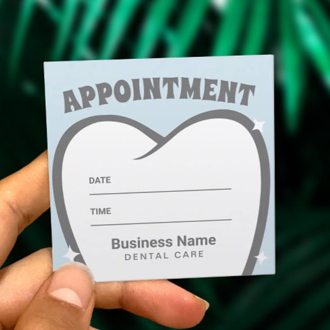 Möte för tandläkarkåren för tandläkarkåren tidsbeställning kort (Skapare uppladdad)