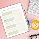 Möte för veckovis planering, daglig tid anteckningsblock<br><div class="desc">Den här borttagna anteckningsblocket hjälper dig att organisera varje dag med toppremitioner,  daglig tidsplanering plus utrymme för att göra listor och anteckningar.</div>