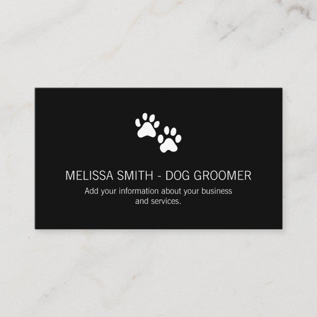 Möte hund tidsbeställning kort (Framsida)