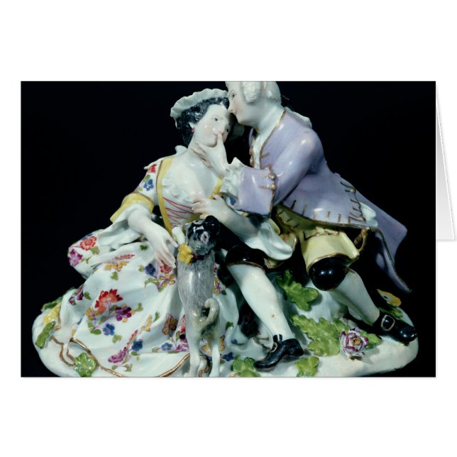 Möte i Älskare Hälsningskort (Framsidan Horizontal)