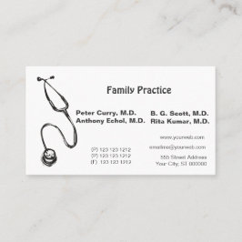 Möte läkarundersökning för doktor för tidsbeställning kort