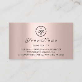 Möte Makeup Hair Logotyp Nagel Ro QR Tidsbeställning Kort