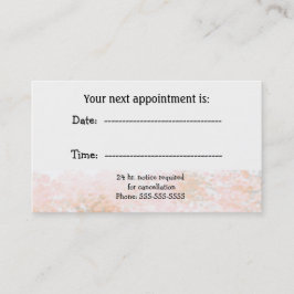 Möte marmor Peach Specialist Tidsbeställning Kort