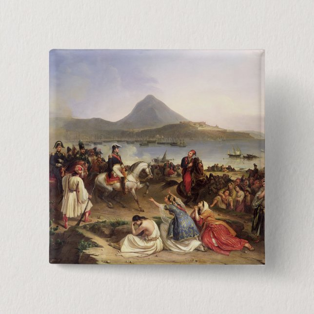 Möte mellan General Nicolas Joseph Maison Knapp (Framsida)