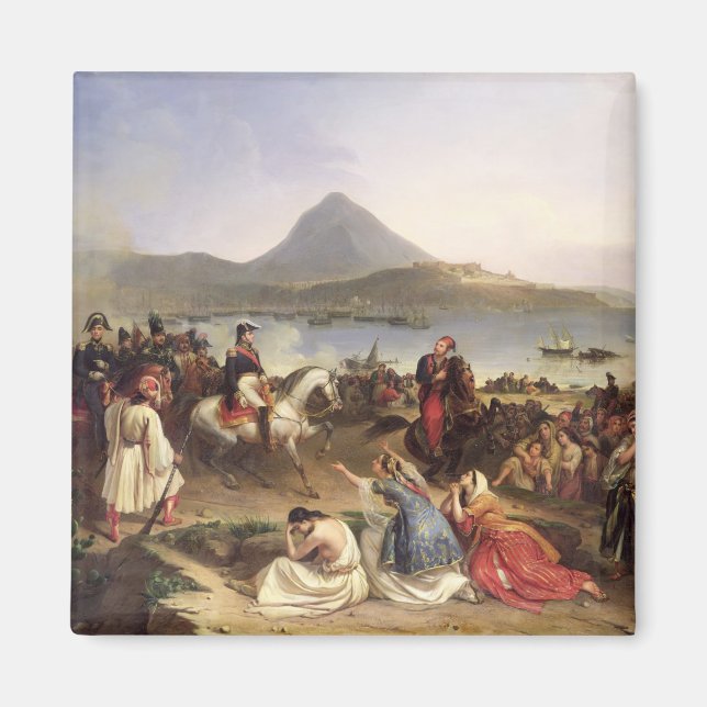 Möte mellan general Nicolas Joseph Maison Magnet (Framsidan)