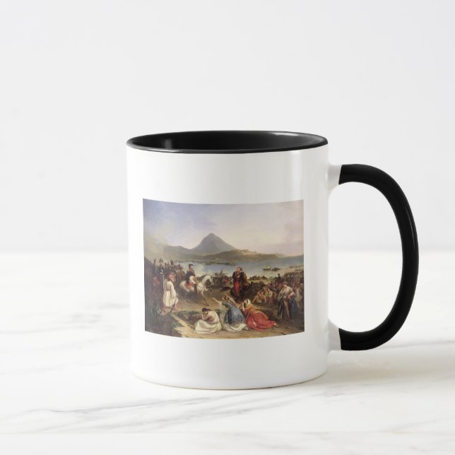 Möte mellan General Nicolas Joseph Maison Mugg (Höger)