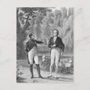 Möte mellan Napoleon I och Benjamin Vykort