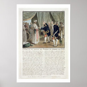 Möte mellan Pierre Andre de Suffren de Saint Trope Poster