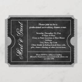 Möte och hälsning på inbjudningar till affärshände