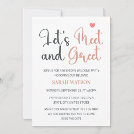 Möte och inbjudan till nyfödda välkomstpartier