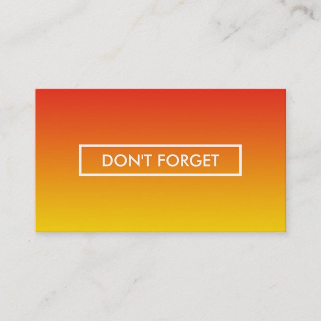 möte påminnelse om gul toning tidsbeställning kort (Framsida)