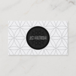 möte påminnelse om helig geometri tidsbeställning kort