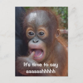 Möte påminnelse om roligt Dentist Vykort