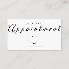 Möte påminnelsekort för musik nästa gång du besöke visitkort