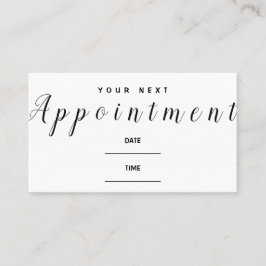 Möte påminnelsekort för musik nästa gång du besöke visitkort