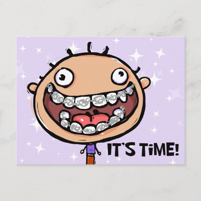 Möte påminnningskort för Orthodontal Office Vykort (Framsida)