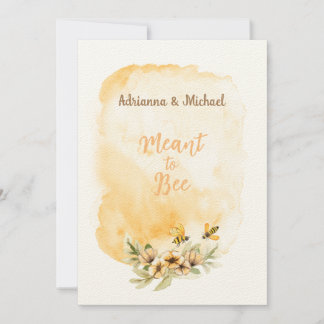 Möte till BeCute-prisvärd bröllopsinbjudan Inbjudningar