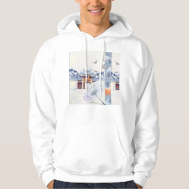 Möte vid templet: Sidenparasollen Hoodie