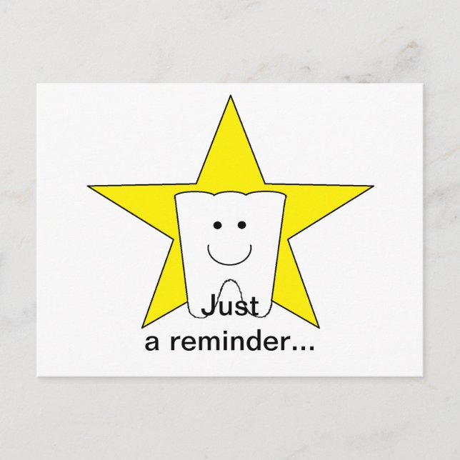 möte vykort för "Tand" (Framsida)