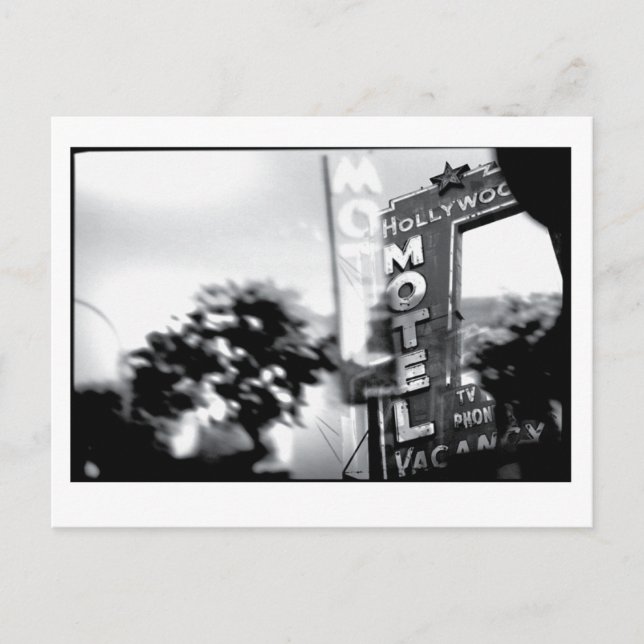 Motel: 1900-talets föråldrade vykort (Framsida)