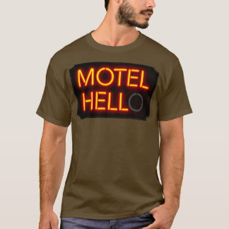 Motel Fan Neon Sign T Shirt