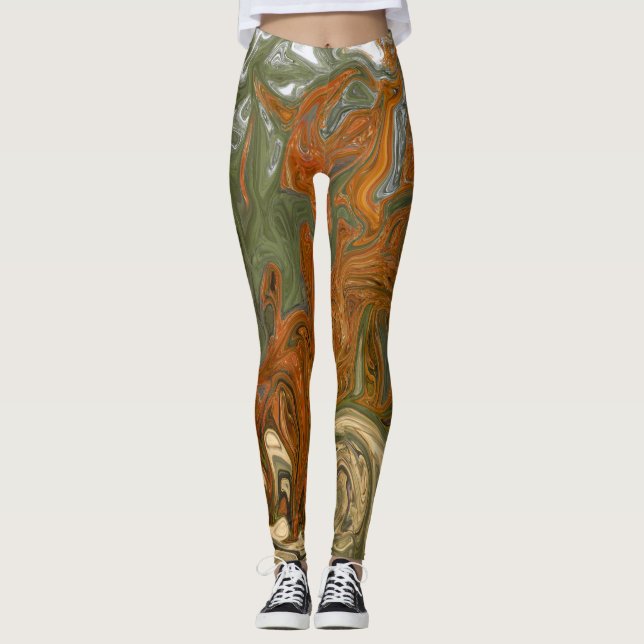 Möten i Fall.. Leggings (Framsida)