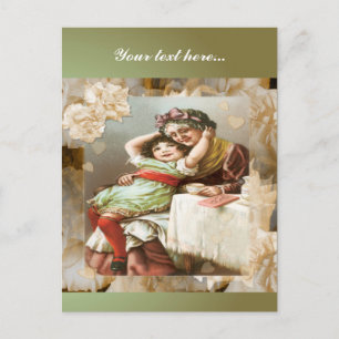 Möten med mormor vykort