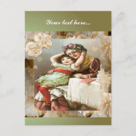 Möten med mormor vykort