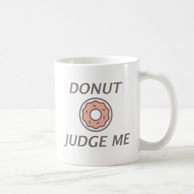 Möter inte om Donut Kaffemugg (Höger)