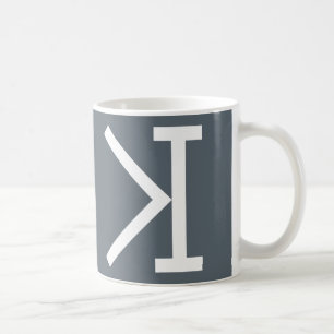 "Möter mer än (>) pusselmuggen för ögat (I) " Kaffemugg