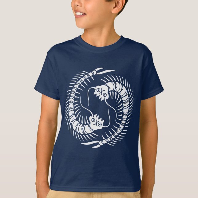Möter Tusendfotingars cirkel T-shirt (Framsida)