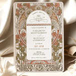Mötesinbjudan Art nouveau från Mucha Inbjudningar<br><div class="desc">Inbjudan från art nouveau Vintage bröllop av Alphonse Mucha i en blommigt, romantisk och visemisk utformning. Viktorianska blommor kompletterar klassisk konst deco typsnitt. Ange din anpassningsbar så är du klar. Om du vill ändra designen ytterligare klickar du bara på den blå knappen "Anpassa den". Tack så mycket för att du...</div>