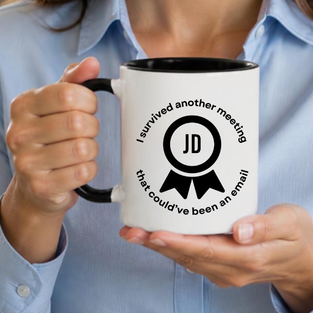 Mötesöverlevare Märke Pris Snygg Anpassad Kaffe Mugg (Skapare uppladdad)