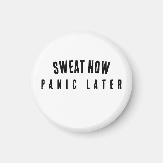 Mötesöverlevare - Meme hoodie Magnet (Framsidan)